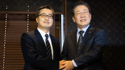 이재명 대표, 김동연 경기지사와 회동