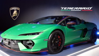 람보르기니, V8 PHEV 슈퍼카 '테메라리오' 공개