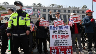 尹 탄핵심판 선고 언제쯤... 전운 감도는 헌법재판소