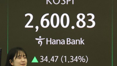 코스피 2,600 탈환 