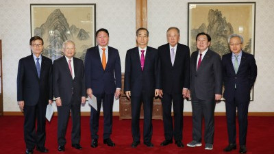 한덕수 대통령 권한대행, 경제6단체장 간담회