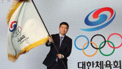 제42대 대한체육회장 취임한 유승민