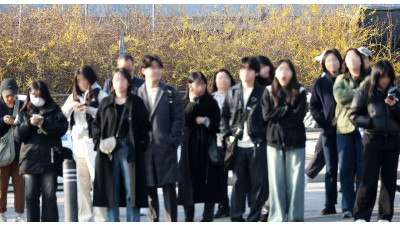 꽃샘추위 출근길