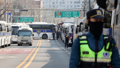 '尹 탄핵' 선고일 지정에 헌법재판소 인근 '진공상태화' 