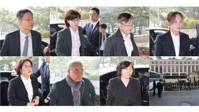 헌재 출근하는 헌법재판관.. 오전 11시 윤석열 대통령 탄핵심판 선고