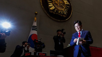 윤석열 파면 입장 밝히는 권성동 원내대표