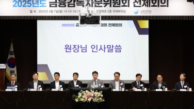 2025년도 금융감독자문위원회 전체회의