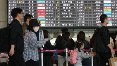 황금연휴 서울탈출 행렬