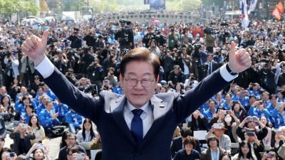 이재명, 대선 레이스 시작