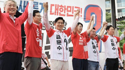 김문수 후보, '송파를 새롭게'