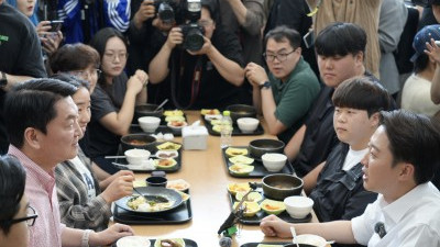 가천대에서 만난 이준석 - 안철수
