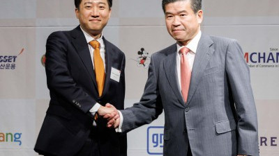 이준석, 제임스 김 주한미국상공회의소 회장과 대담