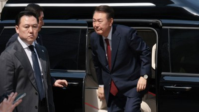 윤석열 전 대통령, 5차 공판 출석