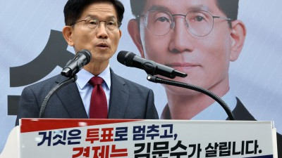 김문수, 일할 기회를 주십시오