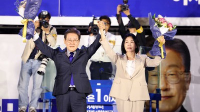 이재명 후보, 당선 확실
