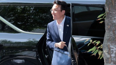 김민석 국무총리 후보자, 인사청문회 준비단 사무실 출근