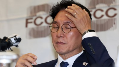 외신기자 간담회, 생각 많은 김민석 총리 후보자