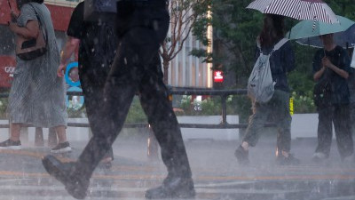 호우 특보 발효된 서울
