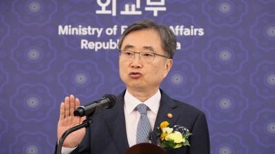 조현 외교부 장관 취임식