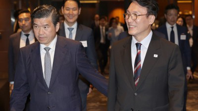 김민석 국무총리 주한미국상공회의소 세미나 참석