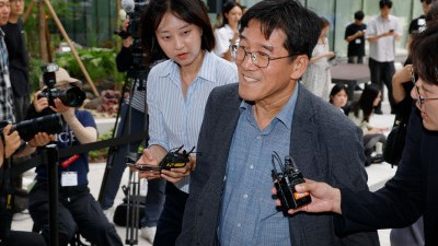 박춘원 JB우리캐피탈 대표, 김건희 특검 출석
