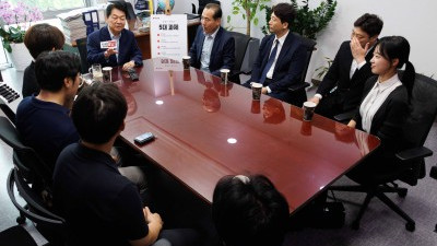 안철수, 청년 기업인 커피챗 개최