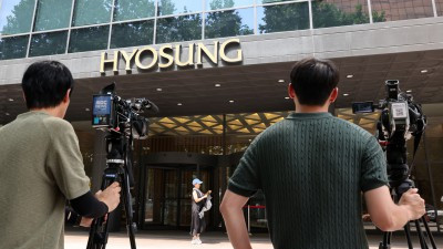 김건희 특검, '집사 게이트' HS효성 압수수색 중