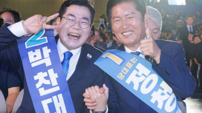 정청래-박찬대, 새 민주당 대표는?