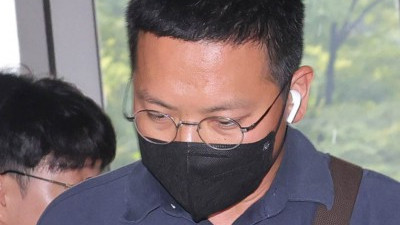 해병대원 순직 사건 특검 출석하는 염보현 군검사