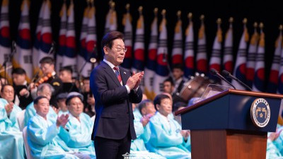 재명 대통령, 제80주년 광복절 경축식
