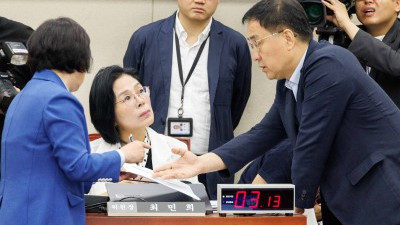 논의하는 국회 과방위 여야 간사