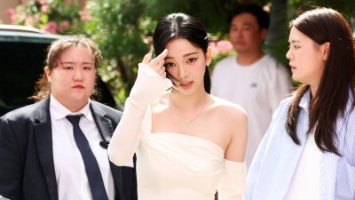 카리나, '무신사에서 뷰티 페스타' 개최 기념 포토콜