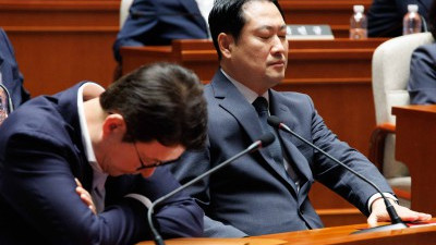 계속되는 특검 압수수색... 착잡한 국민의힘