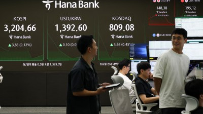 코스피, 미장 '훈풍'에 3210선 상승 출발