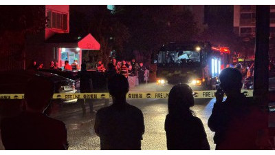 서울 공릉동 아파트 화재... 인명피해 발생