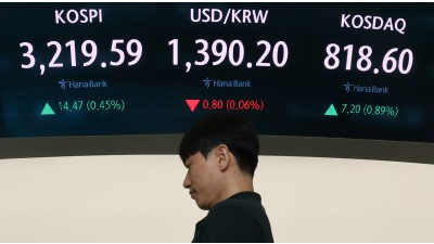  코스피 3220 근접 