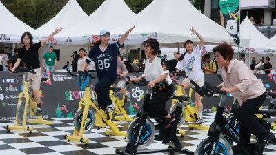 광화문광장에서 펼펴진 '2025 서울 익스트림 스포츠 페스티벌'