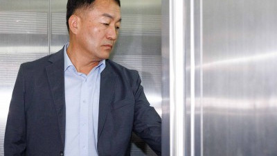 특검 출석하는 김계환 전 해병대사령관