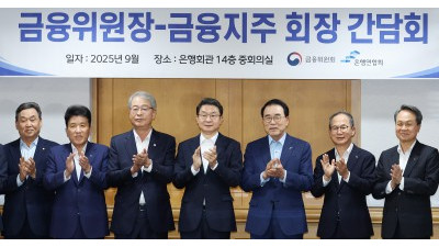 금융위원장-금융지주 회장 간담회