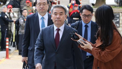 영장실질심사 참석한 이종섭 전 국방부 장관