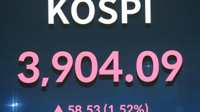 코스피 3900선 돌파
