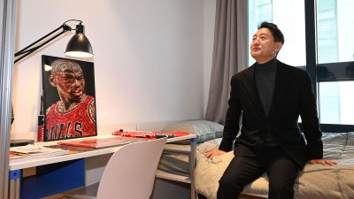 기업형 민간임대주택 체험하는 오세훈 서울시장 