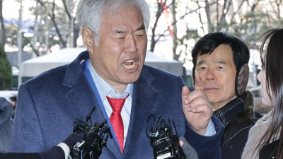 구속위기의 전광훈 사랑제일교회 목사