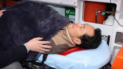 단식 중단한 장동혁 대표