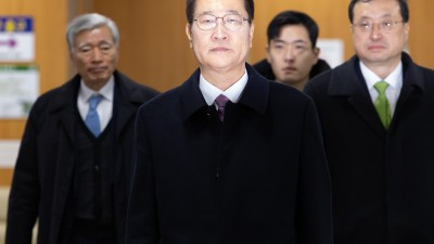 '비상 계엄 가담 혐의' 박성재 전 법무부 장관 첫 공판 출석