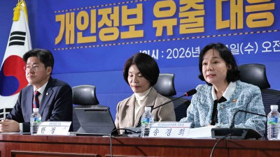 개인정보 유출 대응 강화를 위한 당정협의