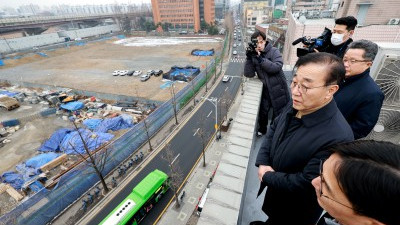 김윤덕 국토부 장관, 1.29대책 관련 주택 사업지 점검