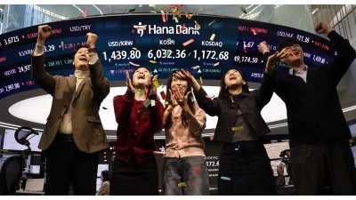 코스피 사상 첫 6000선 돌파