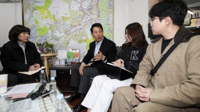 오세훈 서울시장, 1인가구 청년 간담회