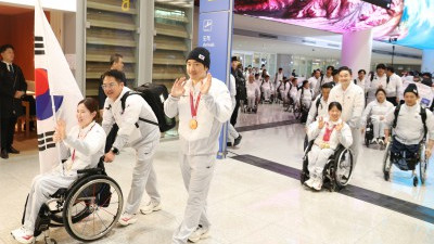 2026 밀라노-코르티나 동계 패럴림픽 선수단 귀국